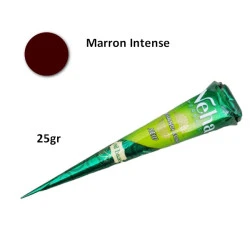 Cône de henné Neha Herbals marron intense